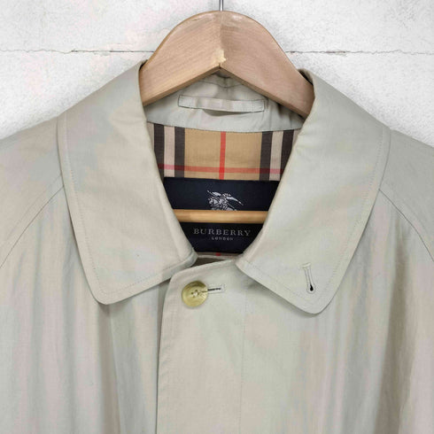 バーバリーロンドン BURBERRY LONDON オーバーサイズ ミドル丈 ステンカラーコート レディース